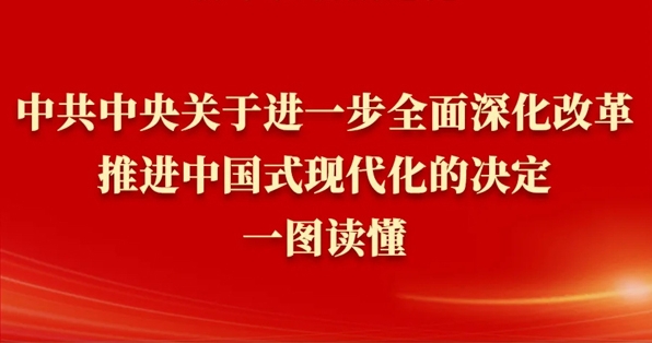 《中共中央關(guān)于進(jìn)一步全面深化改革、推進(jìn)中國式現(xiàn)代化的決定》一圖讀懂